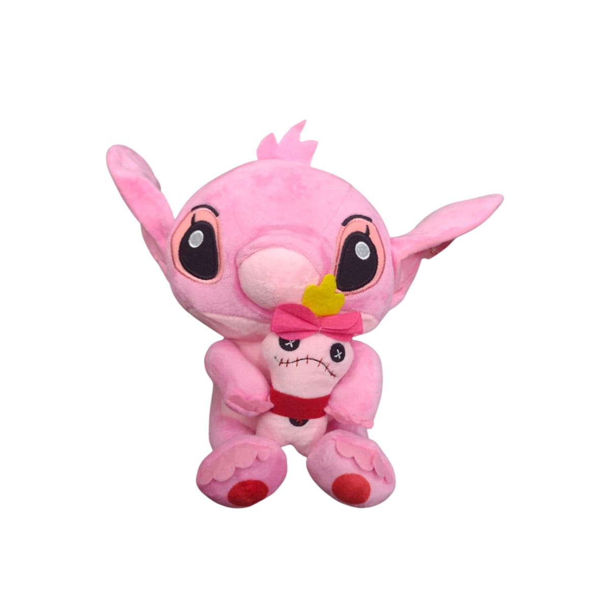 clst-25|15.9 Peluche Stitch con scrump 25cm ROSA