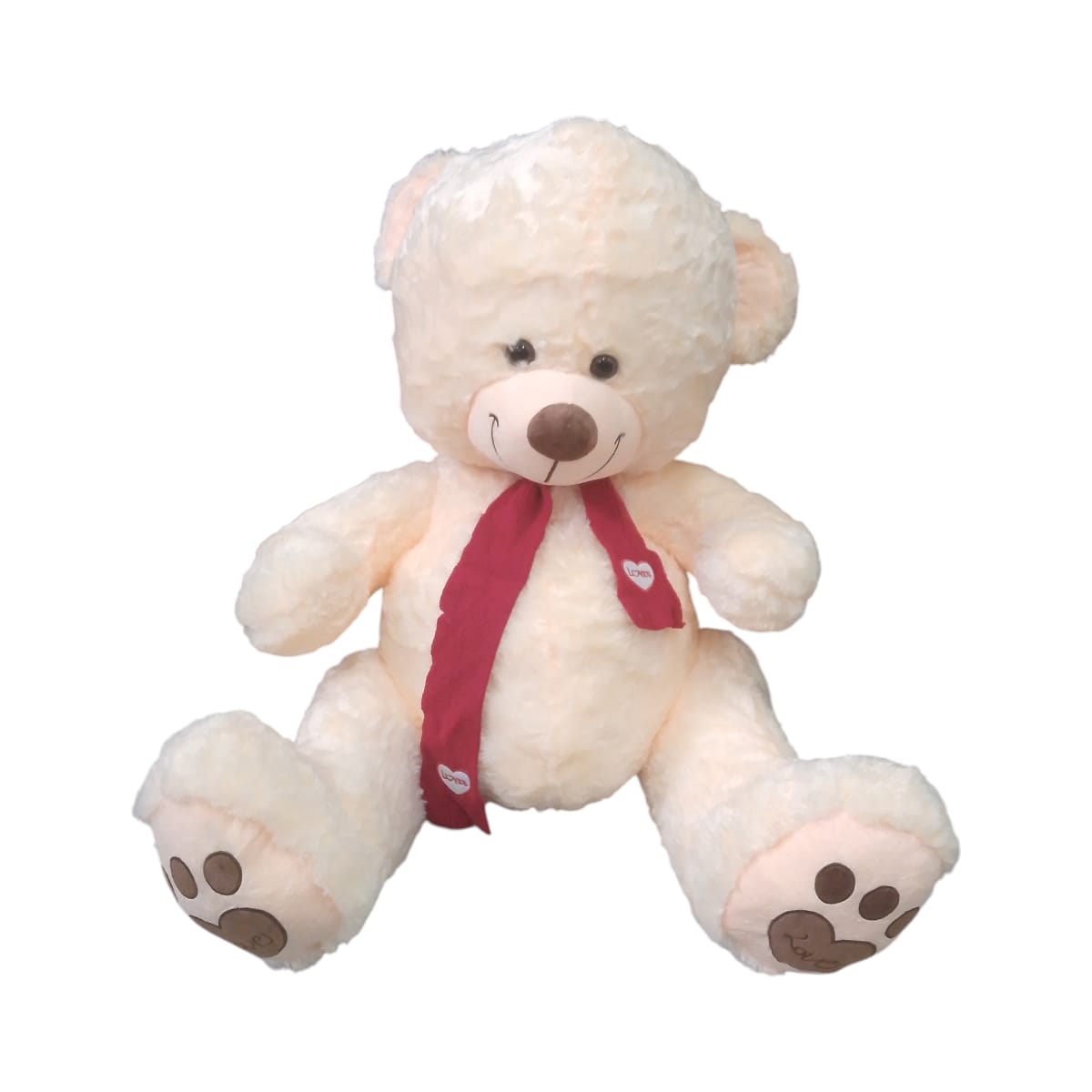 13-9|173.5 Oso Grande Bufanda Roja 80cm