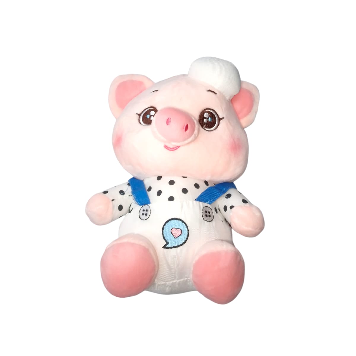 AP3-7106|19.2 Cerdo Overol de Vaca 25cm BLANCO