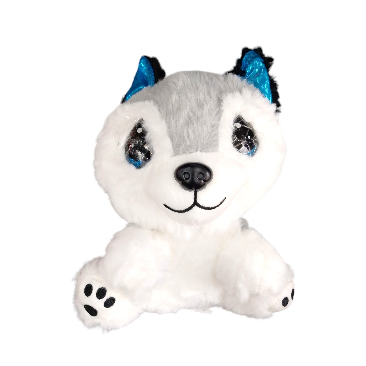 7056|12.9 Perritos Sentados 25cm BLANCO