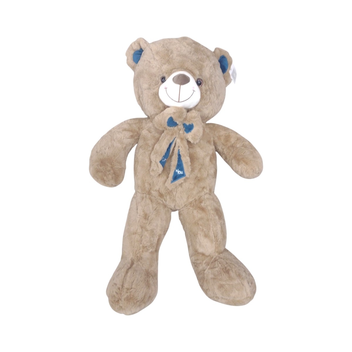 115-80|87.5 Oso Huellas  80cm CAFE AZUL