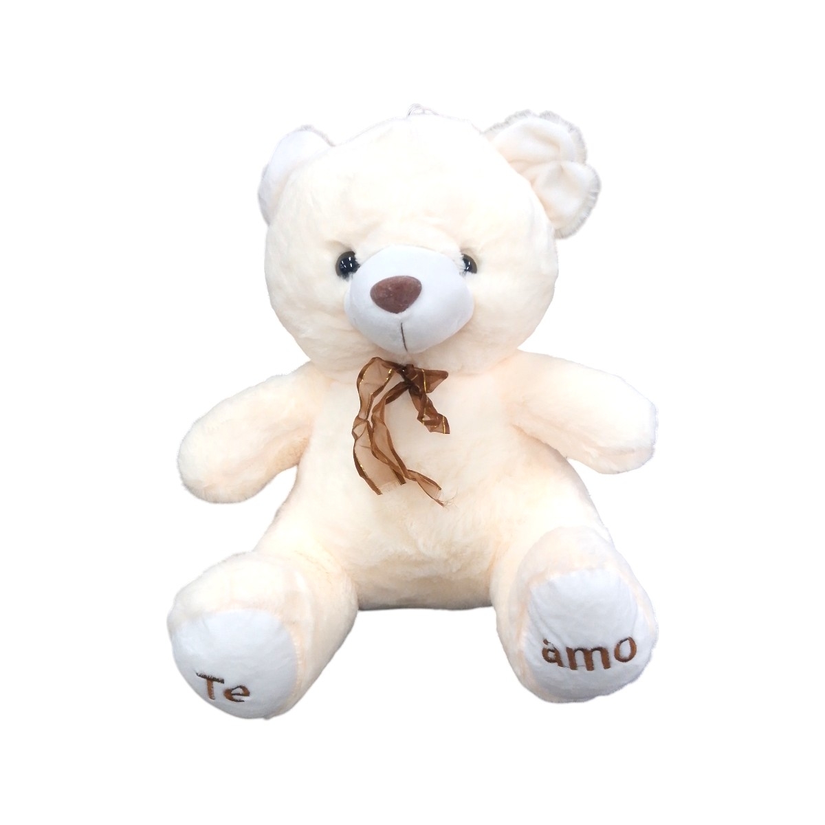 J300-40|33. Oso peludos pequeños 40cm BEIGE
