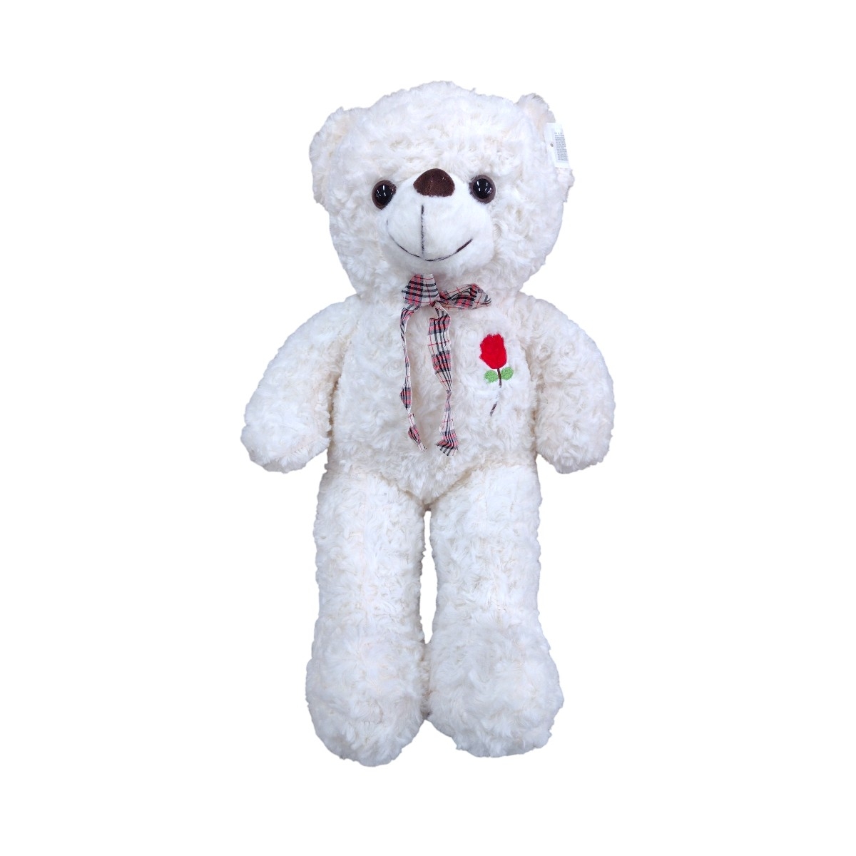 p104-53|41.5  Oso Rosa Pecho 35cm  BLANCO