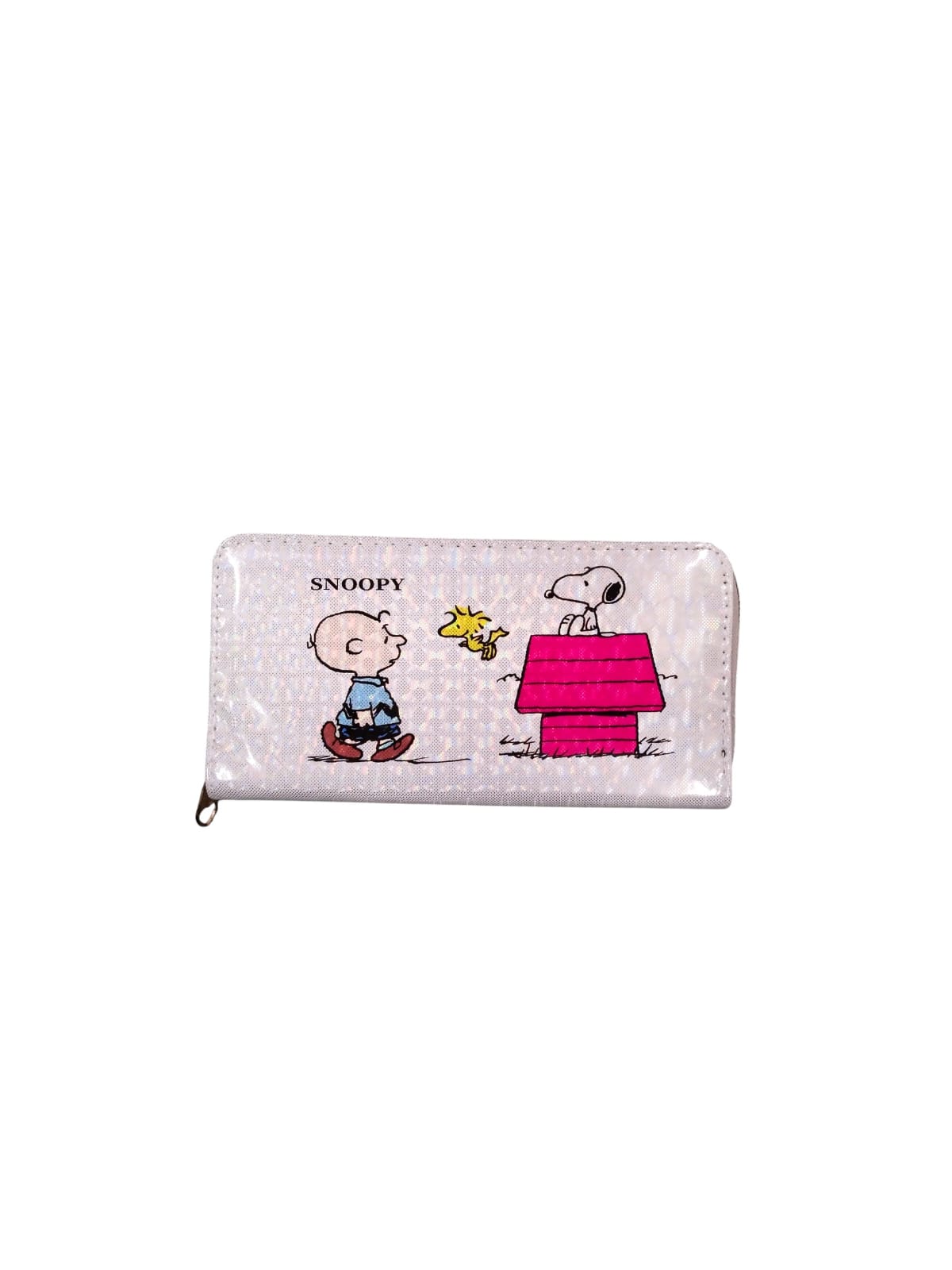 P268-19|10.2 Billetera Cierre Snoopy 24cm NUDE