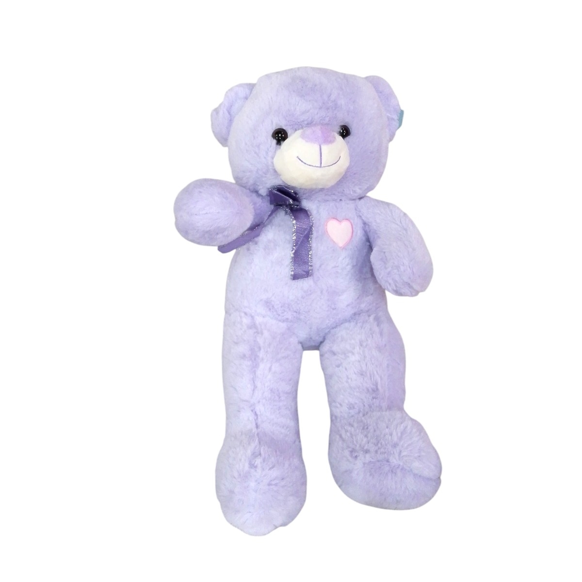 7051|38.5 Oso Patas Cinta y corazon 50cm MORADO