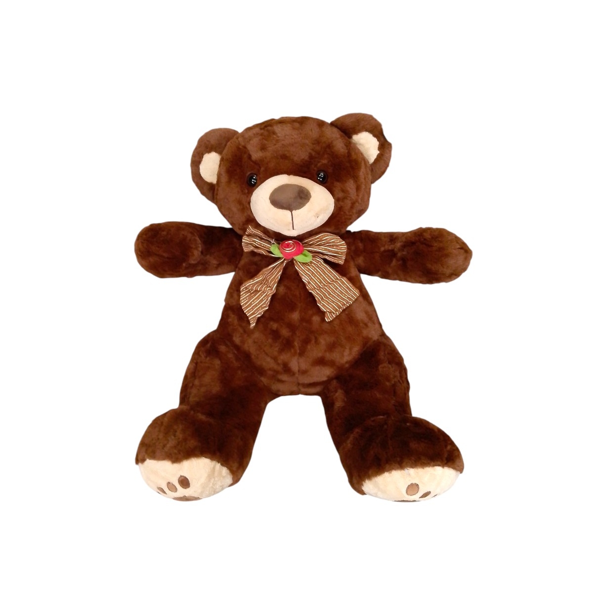 7075|83.5 Oso Moño Rosa 50cm CAFE