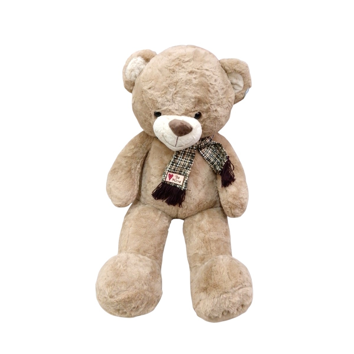 7071-4|51.5 Oso Patas Bufanda  50cm CAFE