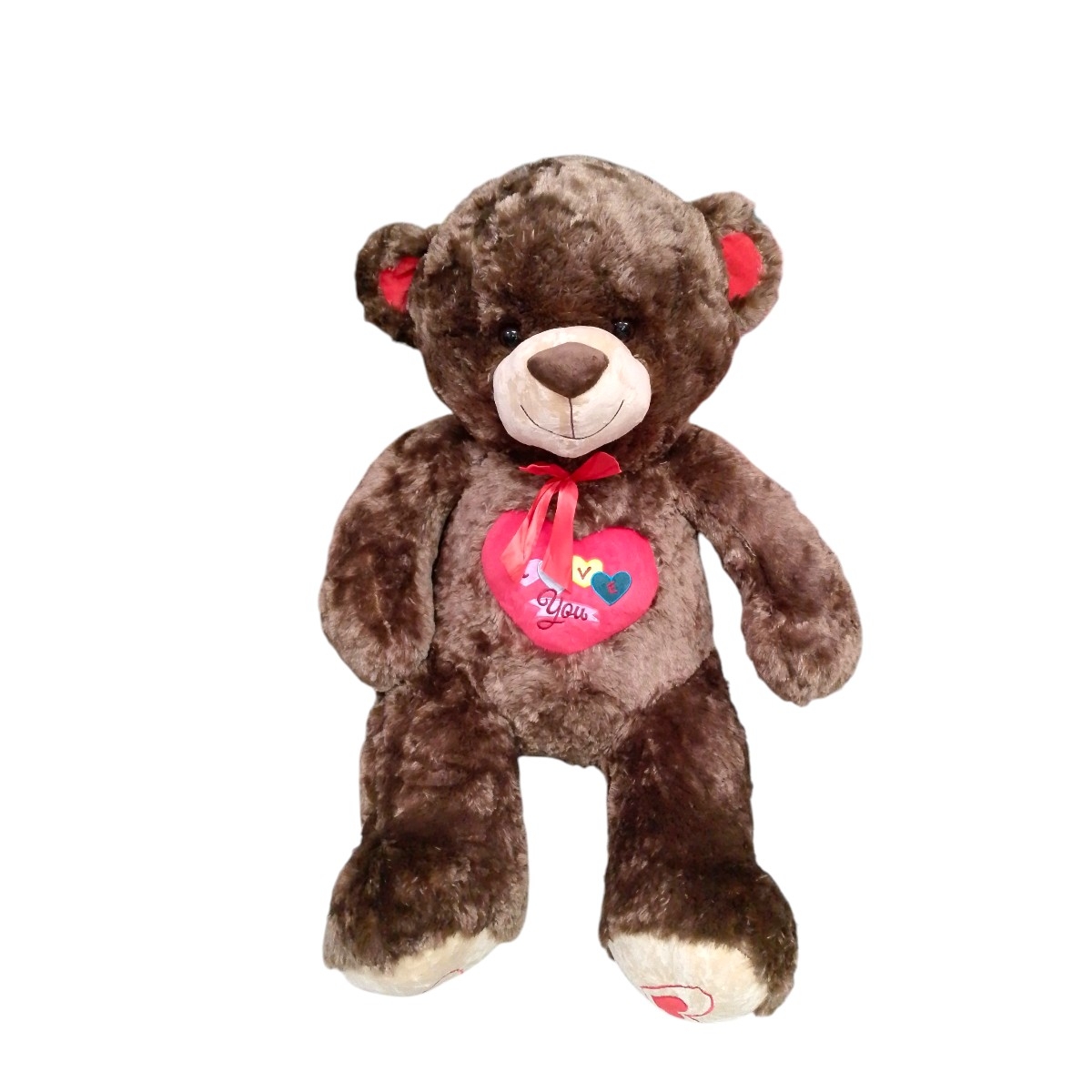 7066-8|173.5 Oso Corazon 80cm BEIGE