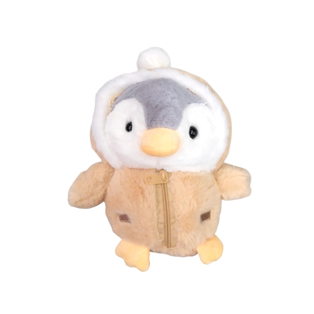 7220|18. Pinguino Con Ropa Fria 18cm VERDE