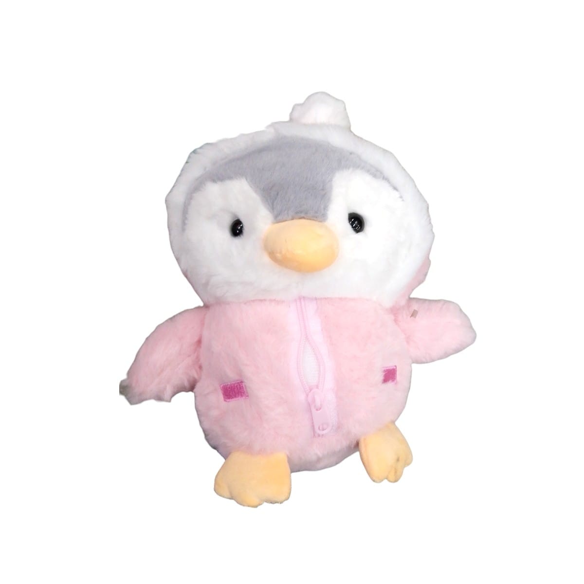 7220|18. Pinguino Con Ropa Fria 18cm ROSA