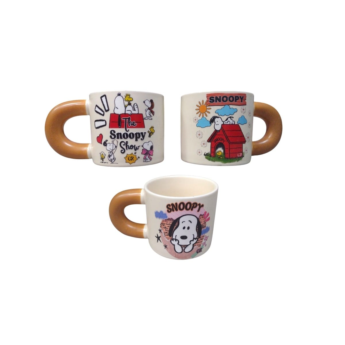 MH1615|19. Pocillo Snoopy Manija Cafe