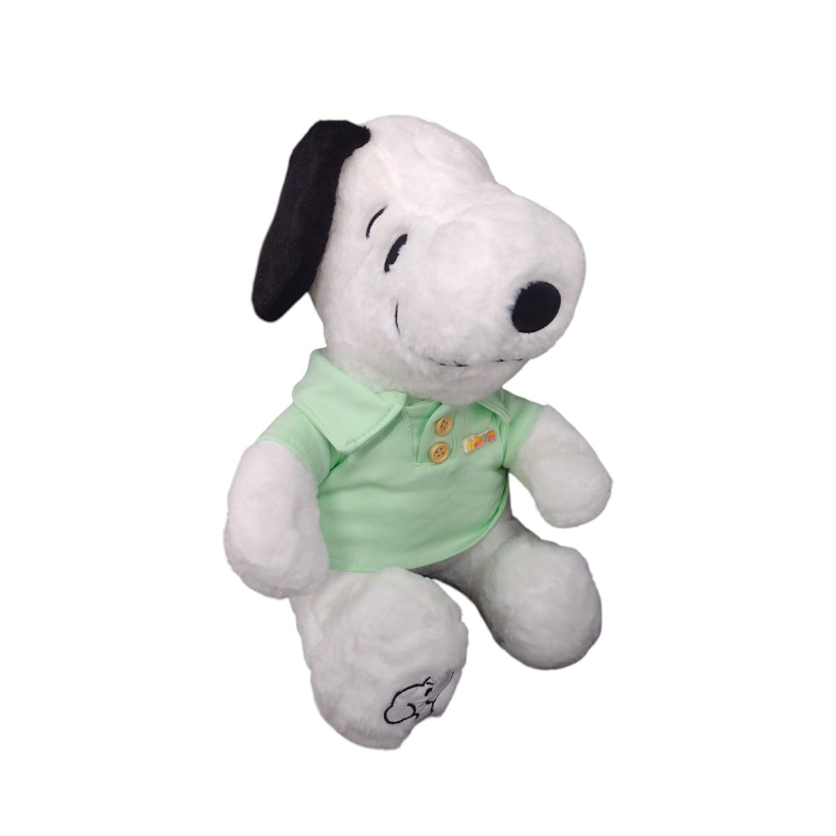 sn01|46.3 Snoopy Camisa Tipo Polo 40cm VERDE