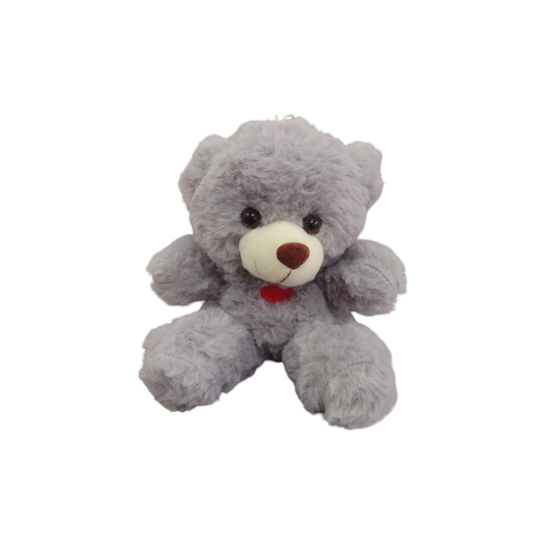 FP3083|9.5 Oso Anchetero Corazon 20cm  GRIS