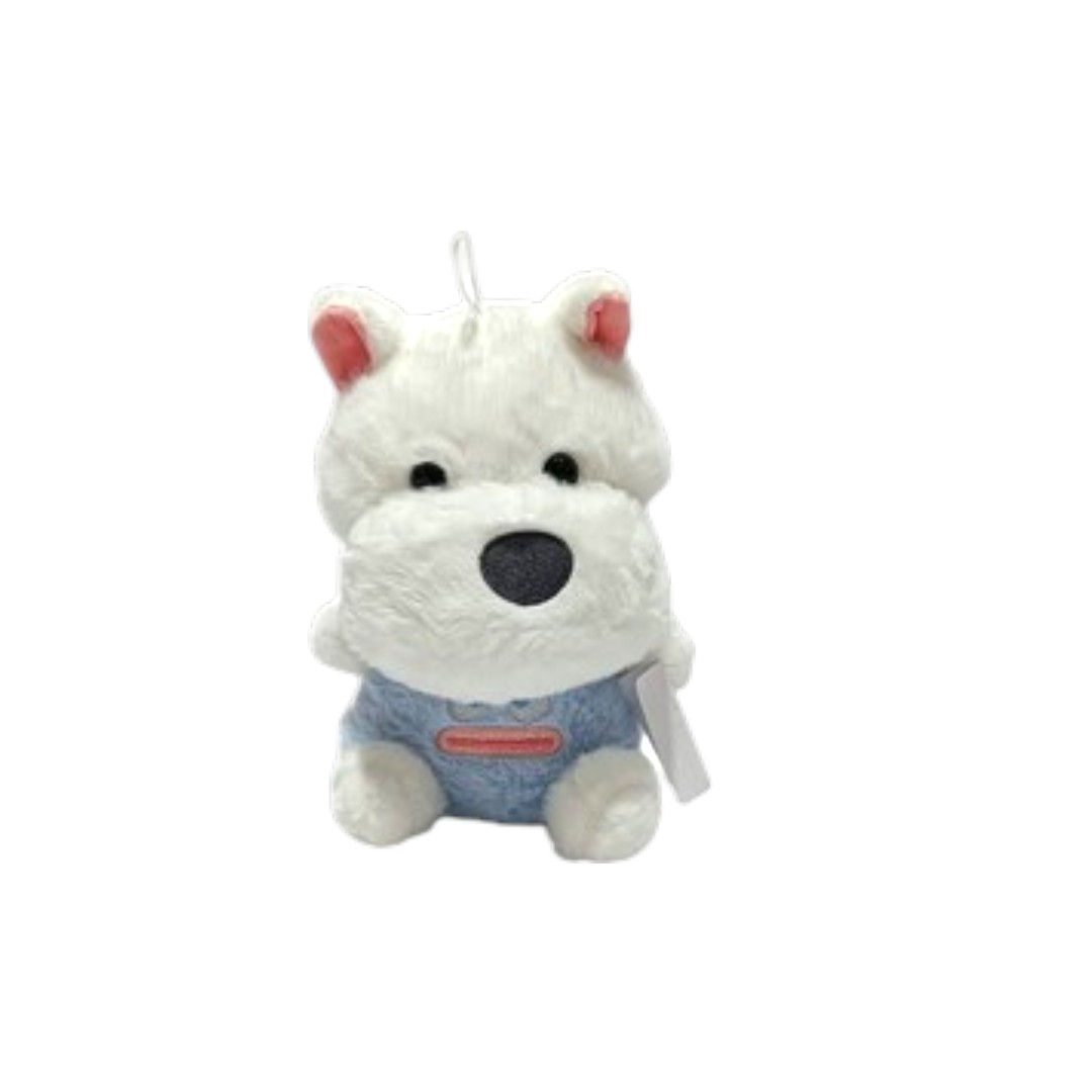 P56-23|13.5 Perro Overol Personajes 25cm AZUL