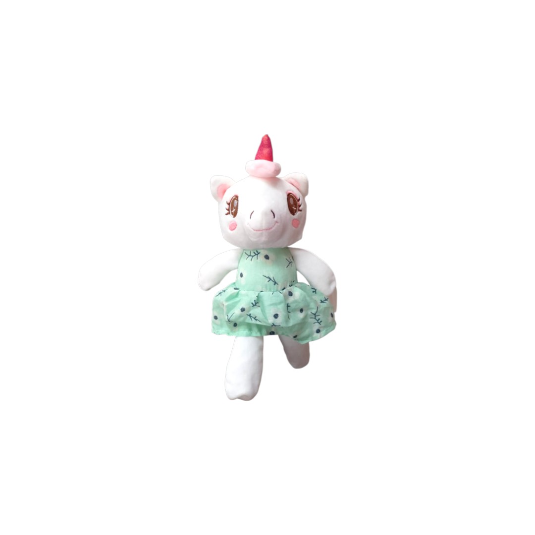 0752-36-5|11.6 Unicornio Vestido 25cm VERDE