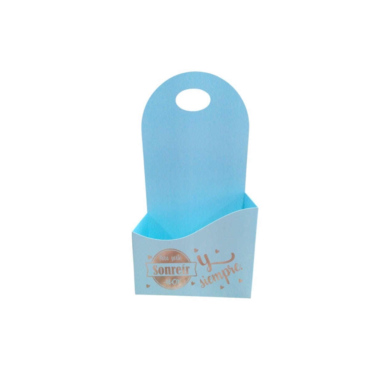 822|5.35 Caja Ancheta Larga Tono Pastel 37CM*29CM AZUL CLARO