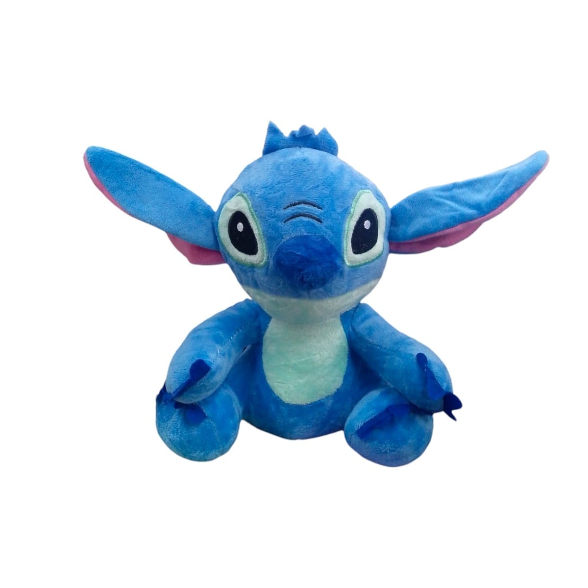 TJ026|15.5 Stitch y Angela Sentados 25cm AZUL