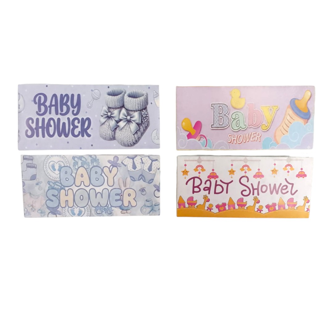 DI018|9.8 Lluvia De Sobres Bbay Shower X12 16cm*8