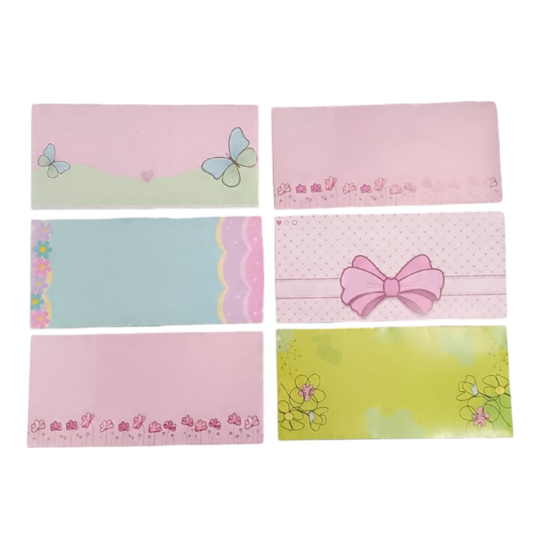 DI025|9.8 Lluvia De Sobres PASTEL X12 16cm*8