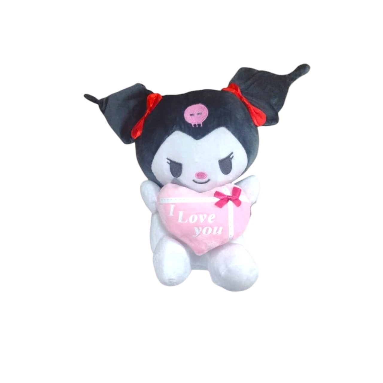 clkr-25|15.9 Kuromi corazon 23cm ROSA