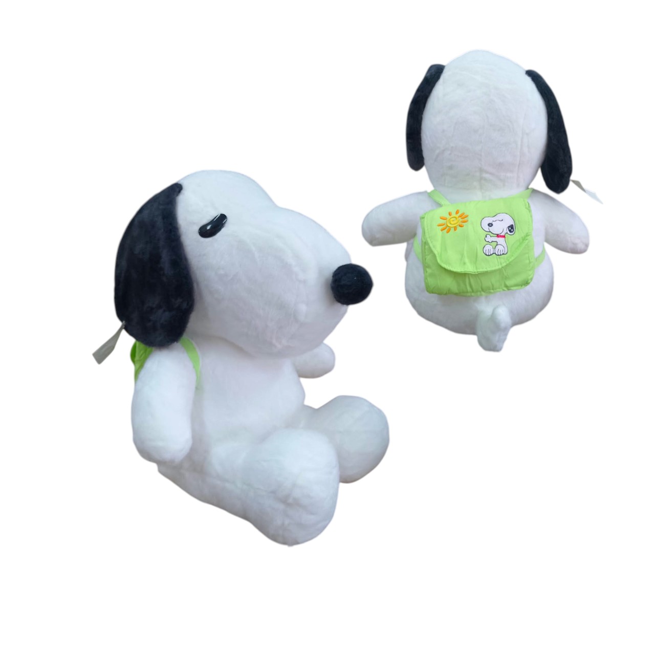 W60-42|67.5 Snoopy bolso grande  50cm VERDE