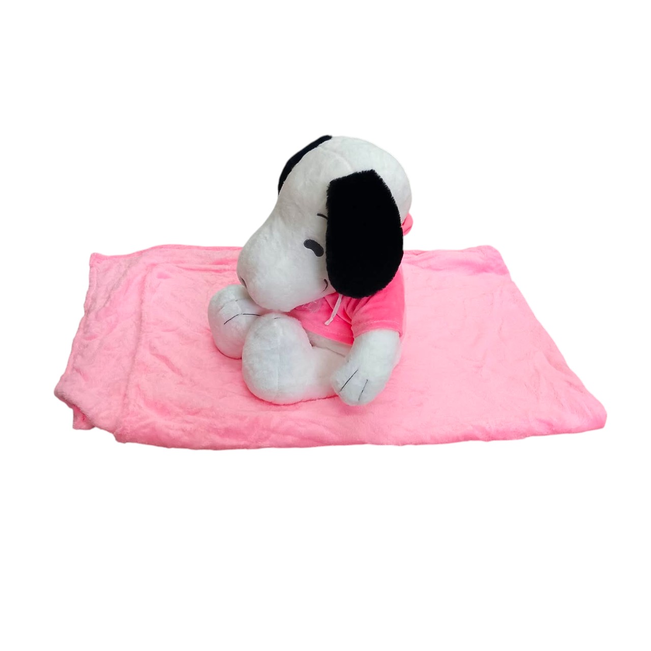 P229-55|75.5 Snoopy camisa con Cobija 40cm ROSA