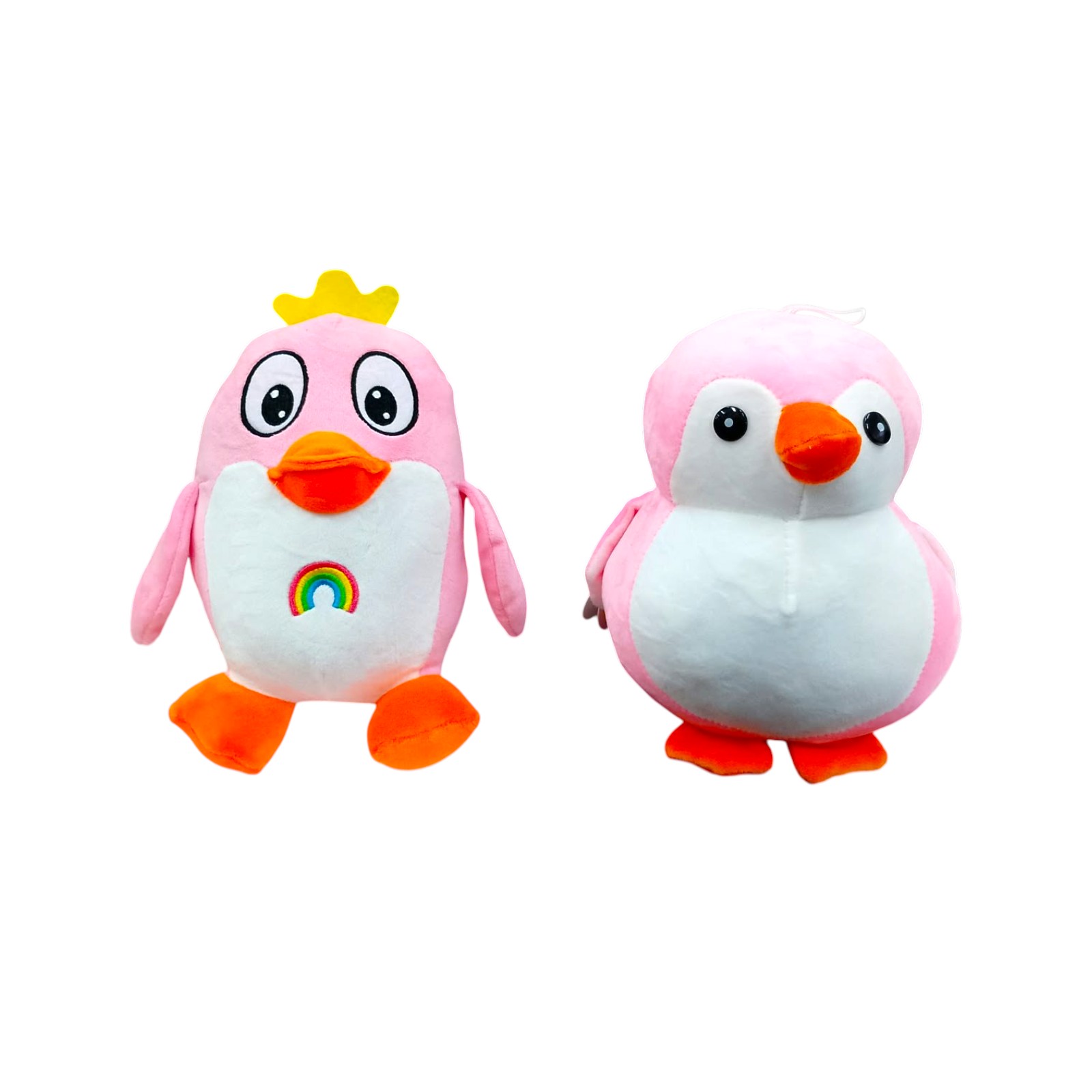Eco-Sur25|13.9 Muñecos Elasticos 25cm PINGUINO MUÑECOS ROSA