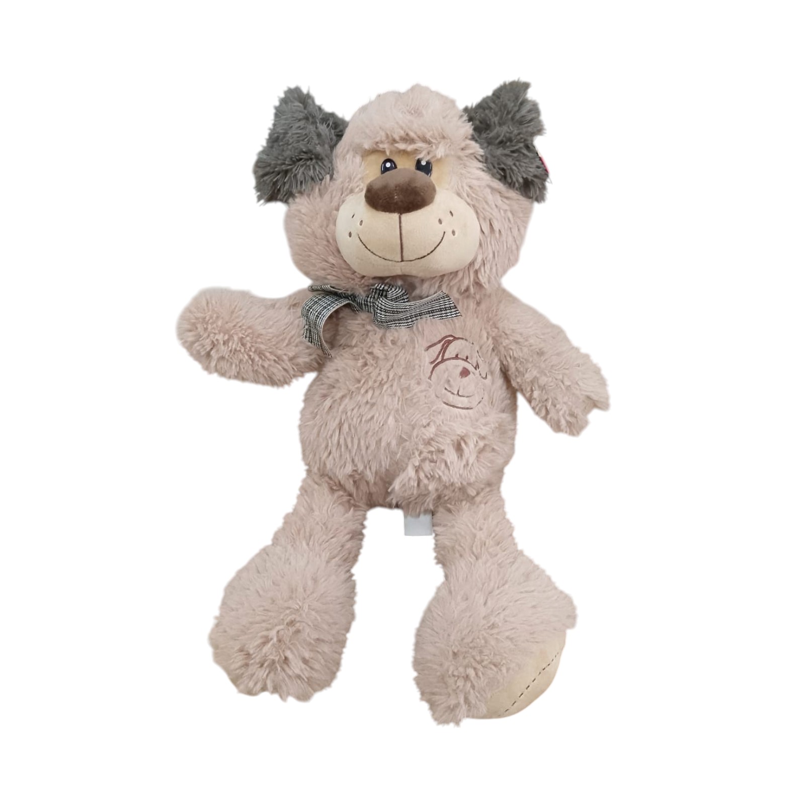 CJ-5858-2|44.3 Perritos Moño 45cm OSCURO