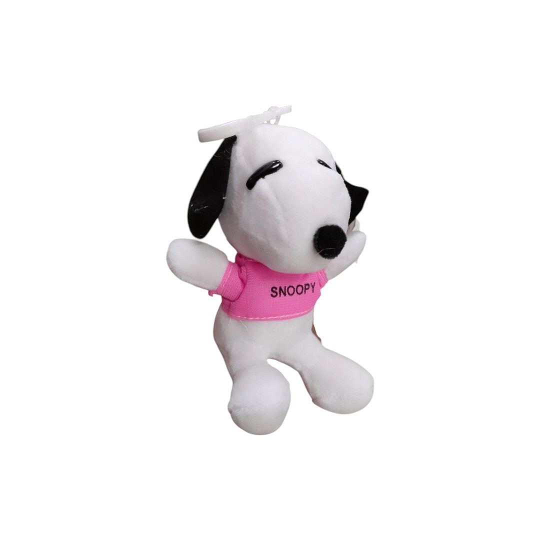 260758|7.8 Llavero Snoopy Camisa 12cm ROSA