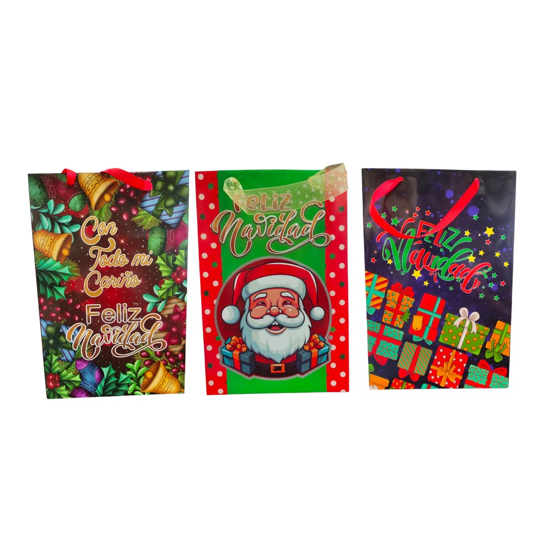 7101|2.25 Navidad Bolsa mediana 27CM*18