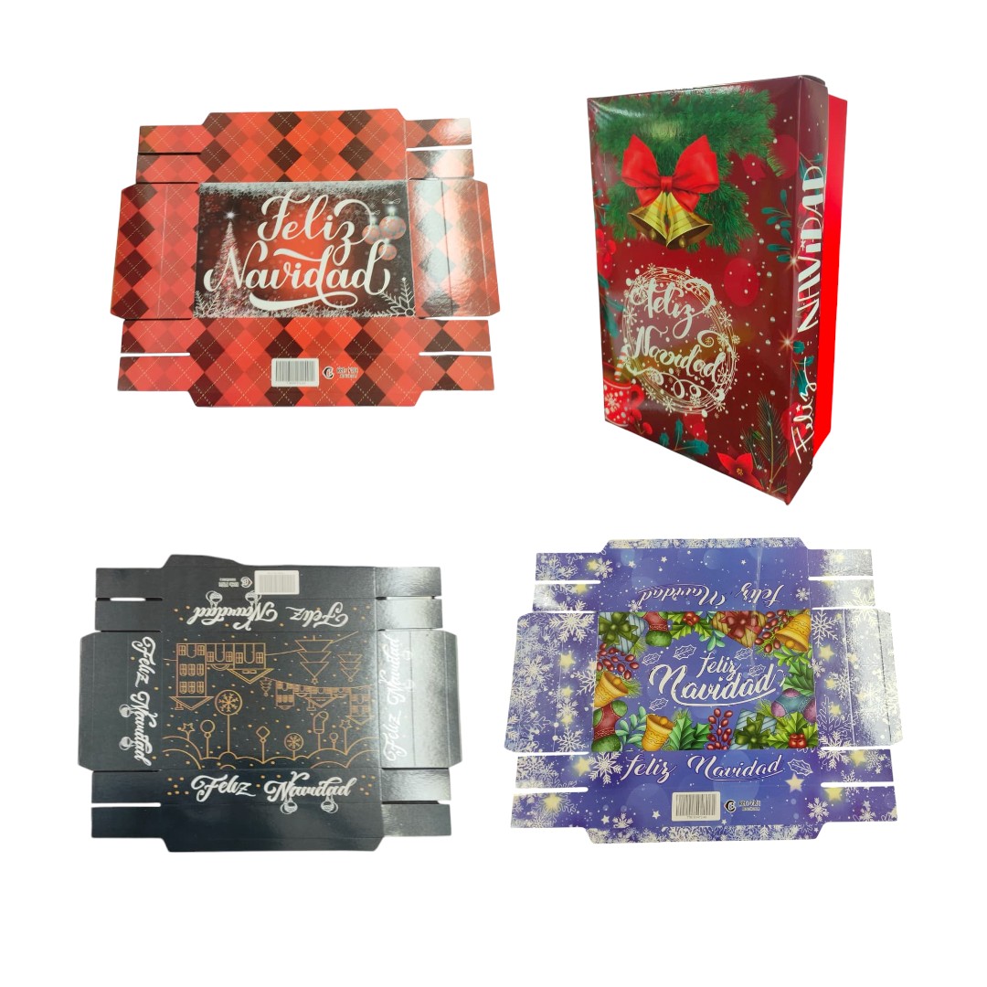 7114|2.2 Navidad Cja regalo Mediana 25cm*16