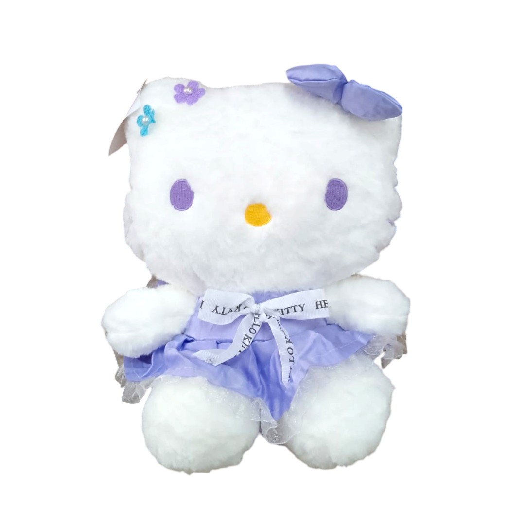 201-1|27.2 Gata Florecita perla 30cm MORADO